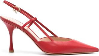 Gianvito Rossi Slingback - Dames - Pumps - Rood - 36 EU - Schoenen