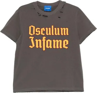Dagger Distressed-effect T-shirt