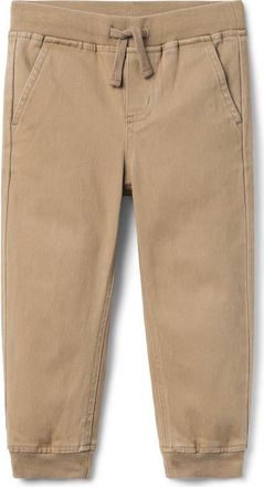 Janie and Jack The Classic Twill Jogger in Beige at Nordstrom, Size 18-24M
