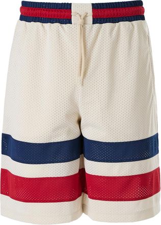 Gucci Cream polyester Logo Mens Shorts