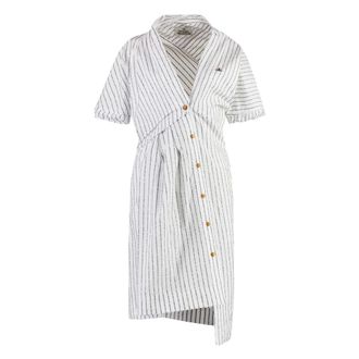 Vivienne Westwood Asymmetric Cotton Shirtdress
