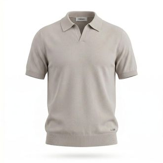 H&egrave;SKIMO Polo Derby - male - H&egrave;SKIMO - Polo Shirts - Gray - XL - Tops