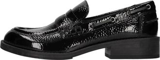 Ash Rusty Loafer - Dames - Loafers - Zwart - 37 EU - Leer - Schoenen