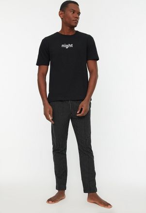 Trendyol Heren Ronde hals Pyjama Set 2 pak