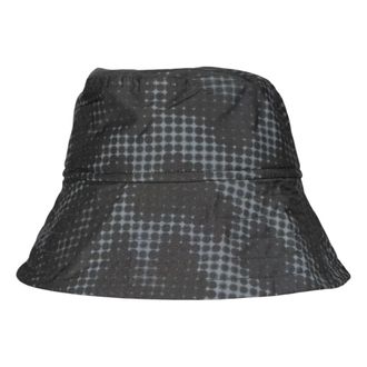 Dries Van Noten Pixelated Leopard Bucket Hat - Heren - Hoeden - Groen - M - Katoen - Accessoires