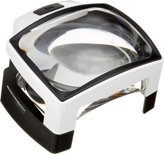 Eschenbach Porzellan Group 1566 Lupa De Pie Negra Con Iluminaci&oacute;n Led
