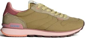 Hoff padded panelled sneakers - women - Fabric/Suede/Fabric/Rubber - 36 - Green