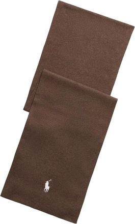 Polo Ralph Lauren Sjaal met logodetail - Bruin