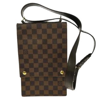 Louis Vuitton Pre-owned Cross Body Bags, unisex, Brown, Size: ONE SIZE Pre-owned Portobello messenger