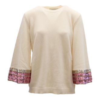 Valentino Garavani Donna, Maglie, Beige, L, new