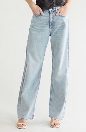 Rag & Bone Shannon High Waist Straight Leg Jeans in Palmer at Nordstrom Rack, Size 26