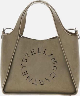 Stella McCartney Green Logo Tote