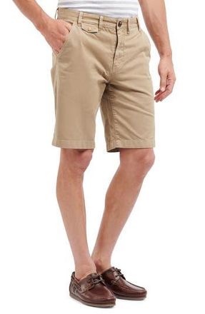 Barbour Neuston Regular Fit Chino Shorts in Stone at Nordstrom Rack, Size 30