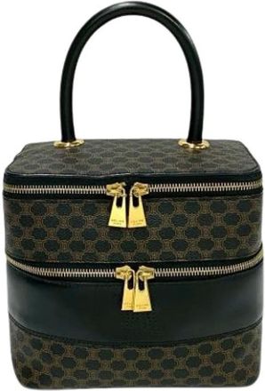 Celine Pre-owned Handbags, female, Brown, Size: ONE SIZE Pre-owned Plastic celine-bags