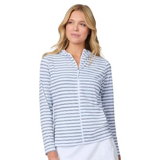 Free Country Womens SunFree Full Zip UPF Sunshirt