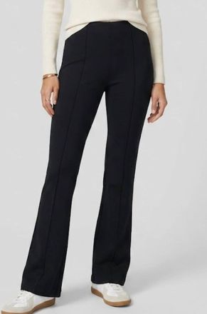 Crescent Florence Knit Flare Pant In Black