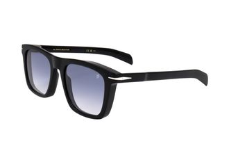 David Beckham Mens 51mm Black Silver Sunglasses DB7000-S-BSC-51