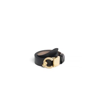 Coccinelle Belts, female, Black, Size: XL Reversible Leather Belt