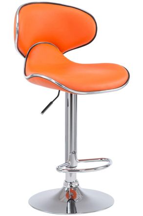 Clp Clp - Taburete Las Vegas V2 Naranja Cromado