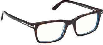 Tom Ford Optisch Montuur - Heren - Brillen - Bruin - 53 MM - Accessoires