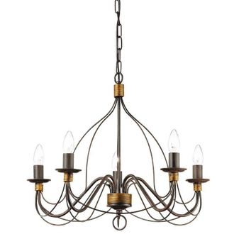 Ideal Lux Ideal Lux - lampada a sospensione corte SP5 ruggine