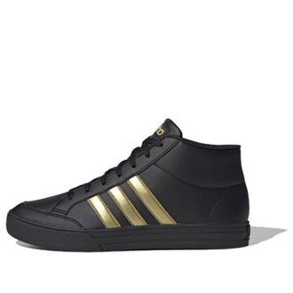 adidas neo Vs Set Mid Black Gold FW5674