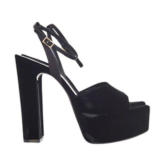 Saint Laurent High Heel Sandals, female, Black, Size: 8 1/2 US Scarpa