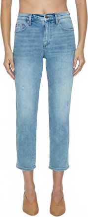 Pistola Denim Monroe Crop High Rise Cigarette Crop Jeans In Notting Hill Vintage