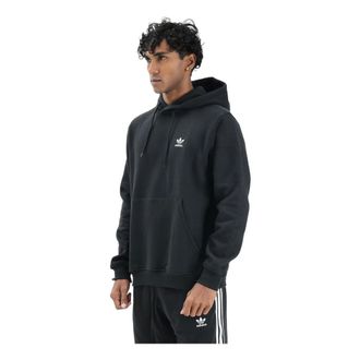 adidas Hoodies & sweatvesten, Heren, Zwart, XS, Katoen, Trefoil Essentials Hoodie