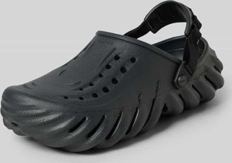 Crocs Hausschuhe mit Label-Detail in Black, Größe 41/42