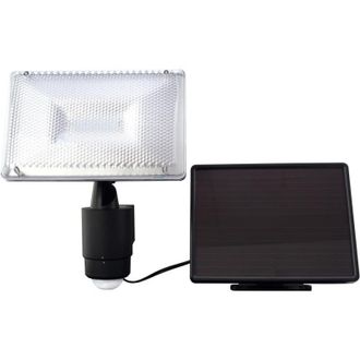 OEM Proyector Led Negro Solar 12x05w Con Detector De Movimiento (por 2)