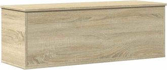 vidaXL Caja De Almacenaje Madera Ingenier&iacute;a Roble Sonoma 102x35x35 Cm Vidaxl