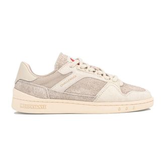 Murphy & Nye Sneakers, male, Beige, Size: 9 US Suede Leather Sneakers