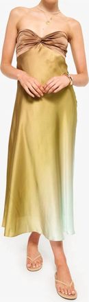 Cami NYC Aveiro Strapless Dress In Oasis Ombre