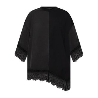 AllSaints Mujer, Camisetas, Negro, Talla: XS