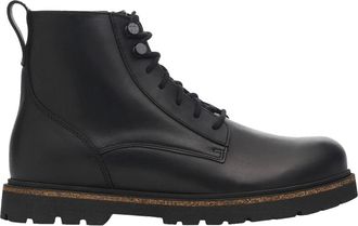 Birkenstock Zwarte kanten halfhoge hakken - Dames - Veterlaarzen - Zwart - 40 EU - Schoenen