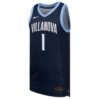 Nike Mens Jalen Brunson Villanova Replica College Basketball Jersey in Blue | P32818VILLJB25-NVY