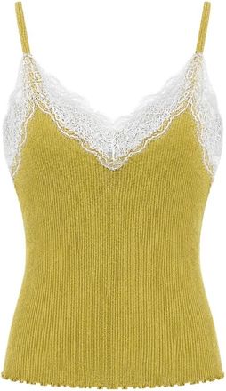Imperial Tops, Dames, Geel, ONE Size, Polyester, Canotta
