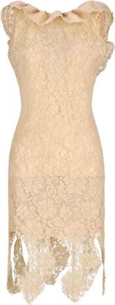 Giuseppe Di Morabito Abito Corto - Dames - Feestkleedjes - Beige - XS - Kleedjes