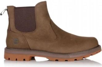 Timberland Britton Road Chelsea Boot - Heren - Chelseaboots - Bruin - 44 EU - Leer - Schoenen