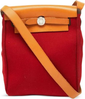Herm&egrave;s Borsa a tracolla Herbag TPM - Rosso