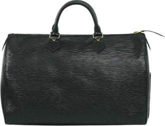 Louis Vuitton Pre-owned Handbags, female, Black, Size: ONE SIZE Pre-owned Vintage Handbag