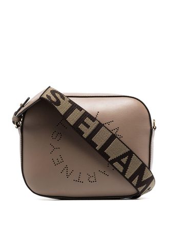 Stella McCartney Stella Logo camera bag - women - Artificial Leather - OS - Brown