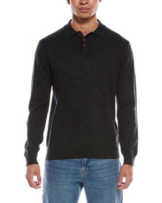 Brodie Wool & Cashmere-Blend Trophy Neck Sweater