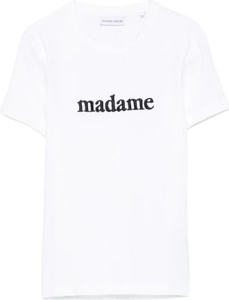 Maison Labiche Embroidered-detail Cotton T-shirt