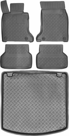 OEM Juego De Alfombrillas Para Coche Y Maletero Para Bmw Serie 5 E61 Estate (2004-2010)