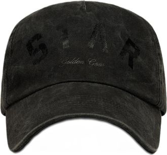 Golden Goose Star Baseball Cap - Heren - Petten - Zwart - ONE Size - Katoen - Accessoires