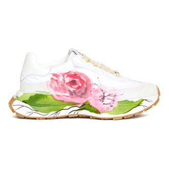Max Mara Sneakers, female, Multicolor, Size: 10 US Sneakers con rose
