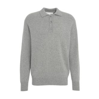 Amaranto Polo Pullover Maglia Classica Grigio - - Knitwear - Uomo - Grigio - M