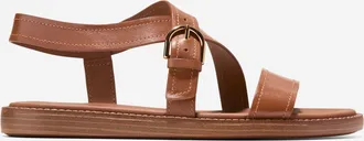 Cole Haan Womens Kami Buckle Sandals - Brown Size 10.5